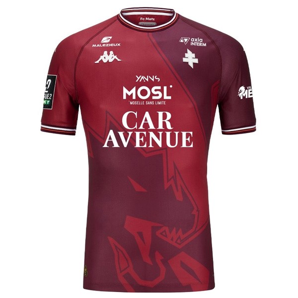 Tailandia Camiseta FC Metz Replica Primera Ropa 2024/25